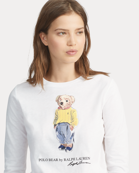 Ralph Lauren Polo Bear图案T恤