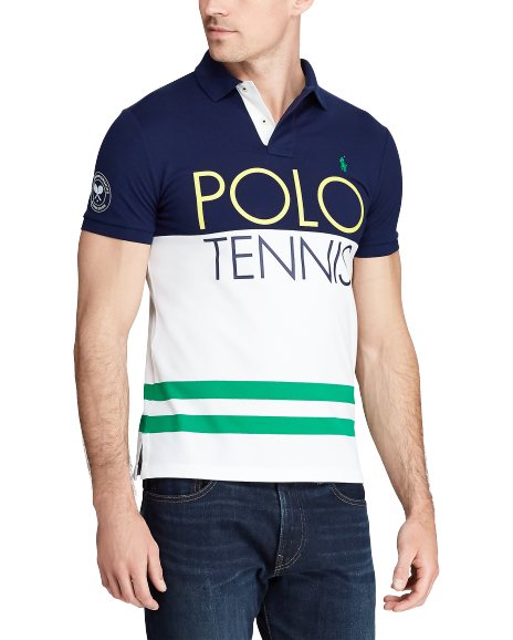 Ralph Lauren 【20-M】Wimbledon 定制修身版型Polo衫