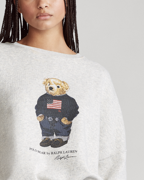 Ralph Lauren 旗帜Polo Bear图案运动衫