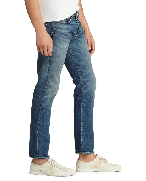 Ralph Lauren 修身版直筒牛仔裤