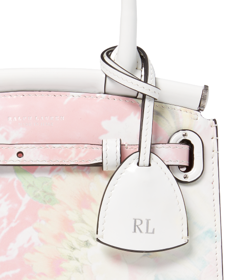 Ralph Lauren 花卉图案迷你 RL50 手袋