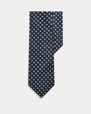 Ralph Lauren 几何图案真丝窄式领带