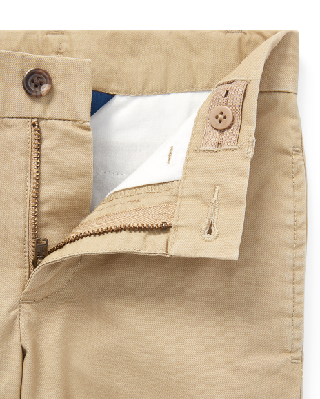 Ralph Lauren 修身版型棉质卡其长裤