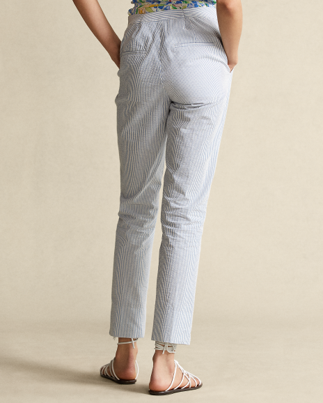 Ralph Lauren 棉质泡泡纱长裤