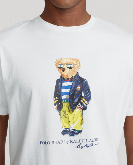 Ralph Lauren 船坞Polo Bear平纹针织T恤