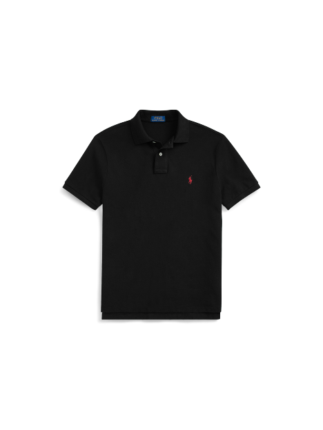 Ralph Lauren 定制修身网眼布网球衫