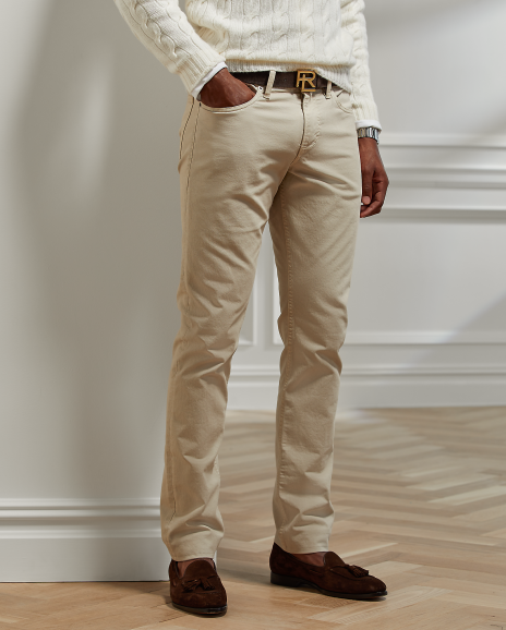 Ralph Lauren 修身版型弹力牛仔裤