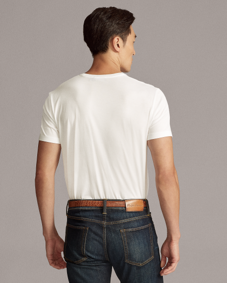 Ralph Lauren 棉质莱尔线圆领T恤