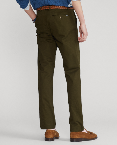 Ralph Lauren 弹力修身版型斜纹布长裤