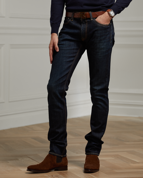 Ralph Lauren 修身版型弹力牛仔裤