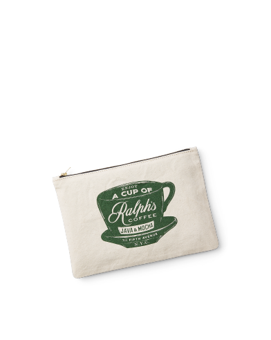 Ralph Lauren Ralph's Coffee拉链手袋