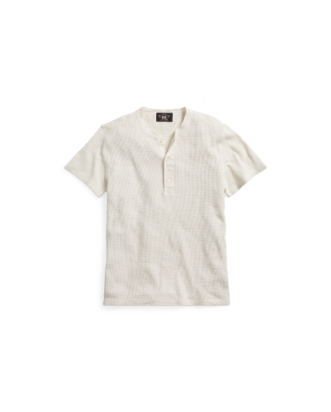 Ralph Lauren 华夫格针织棉质亨利衫