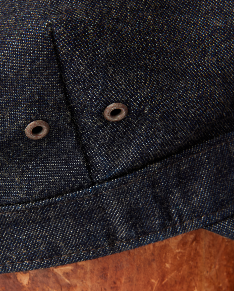 Ralph Lauren 棉质靛蓝牛仔布工程师帽
