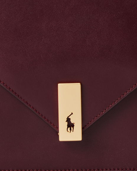 Ralph Lauren Polo ID链条皮革信封包