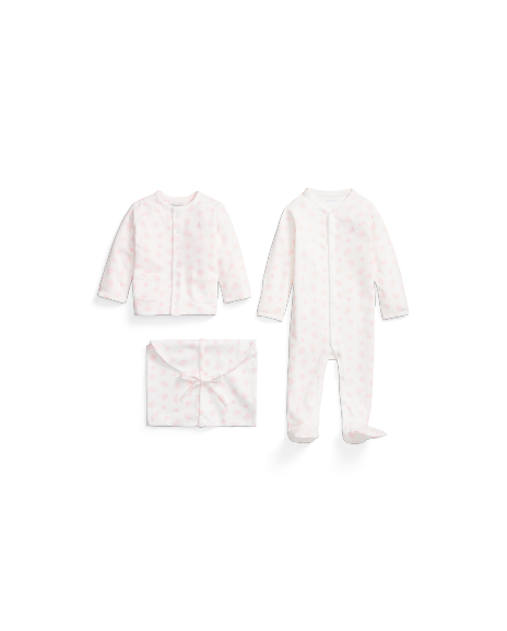 Ralph Lauren 棉质三件式礼品套装