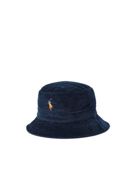 Ralph Lauren 棉灯芯绒渔夫帽
