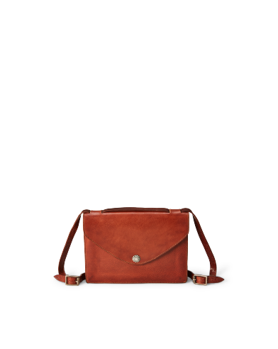 Ralph Lauren 圆形按扣皮革包