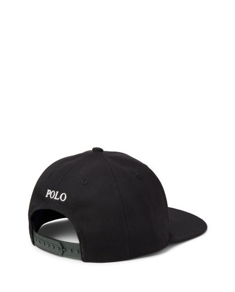 Ralph Lauren 斜纹布高顶棒球帽