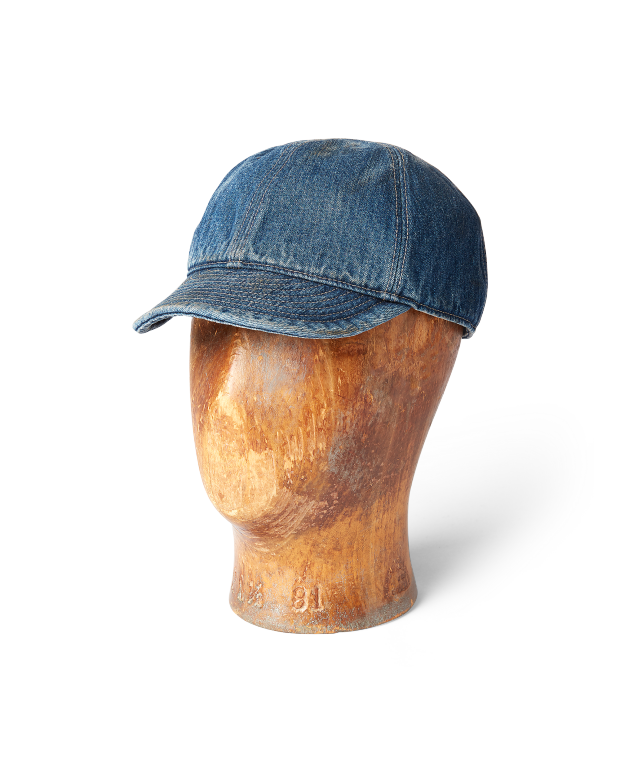 Ralph Lauren 靛蓝棉牛仔布帽