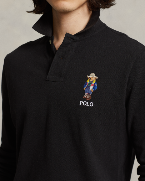 Ralph Lauren 定制修身版Polo Bear Polo衫