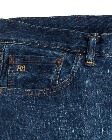 Ralph Lauren Eastridge修身版型镶边牛仔裤