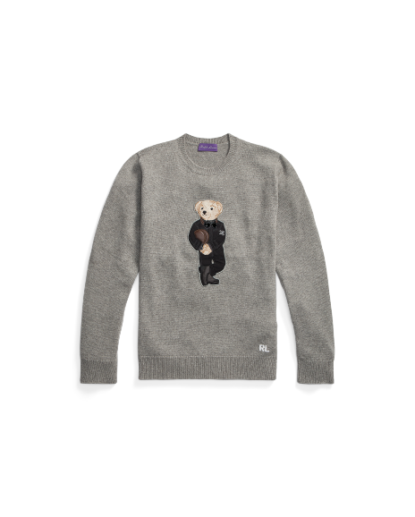 Ralph Lauren 经典版Polo Bear羊绒针织毛衫