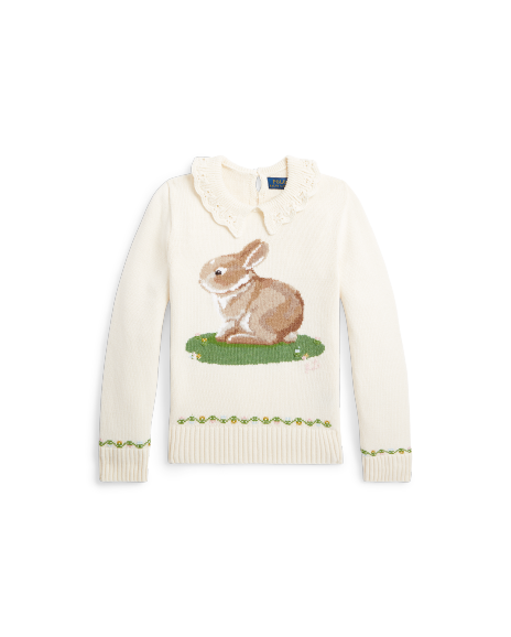 Ralph Lauren 兔子图案针织衫