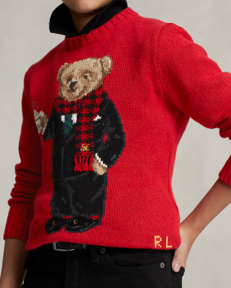Ralph Lauren Polo小熊针织衫