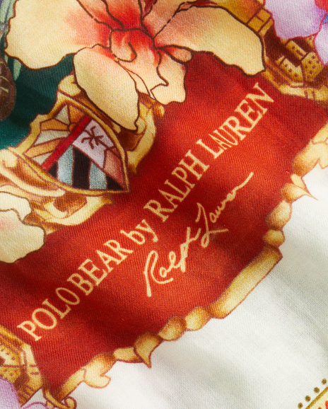 Ralph Lauren Polo Bear棉质围巾