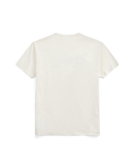 Ralph Lauren 徽标棉质平纹针织T恤