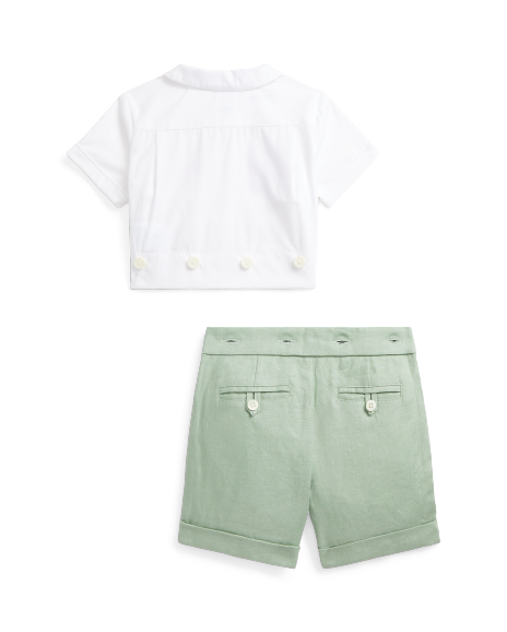 Ralph Lauren 衬衫和短裤套装