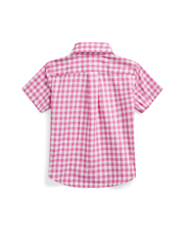 Ralph Lauren 方格棉质短袖衬衫