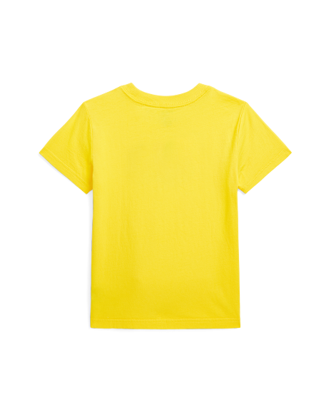 Ralph Lauren 徽标棉质平纹针织T恤