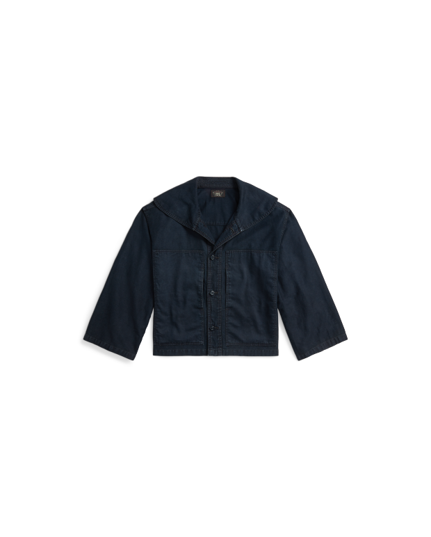 Ralph Lauren 靛蓝短款夹克