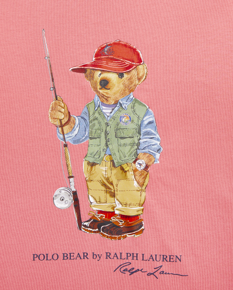 Ralph Lauren Polo Bear色块棉质T恤