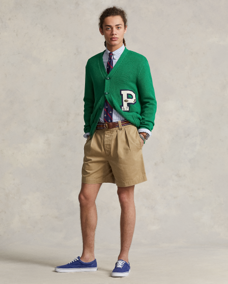 Ralph Lauren 宽松版型棉卡其短裤