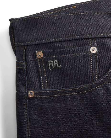 Ralph Lauren 限量版复古棉质五口袋牛仔裤