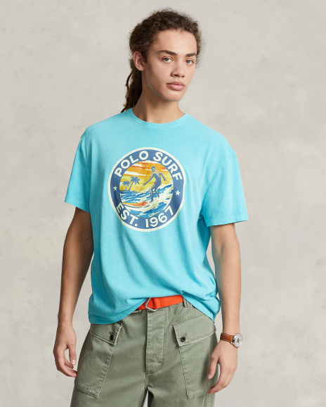 Ralph Lauren 经典版棉Polo Surf T恤