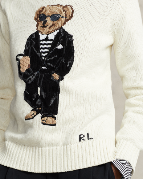 Ralph Lauren Polo Bear圆领针织衫