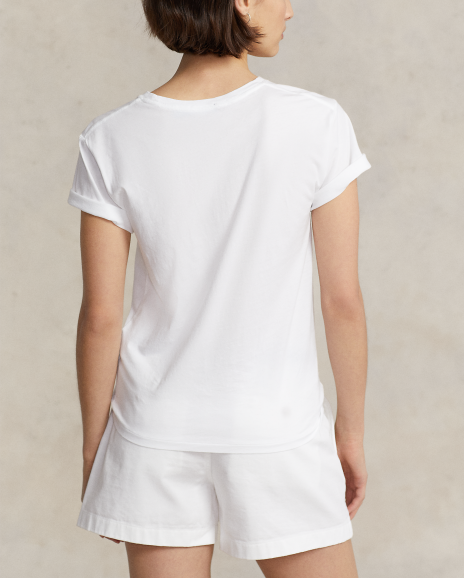 Ralph Lauren Polo Bear棉平纹针织T恤