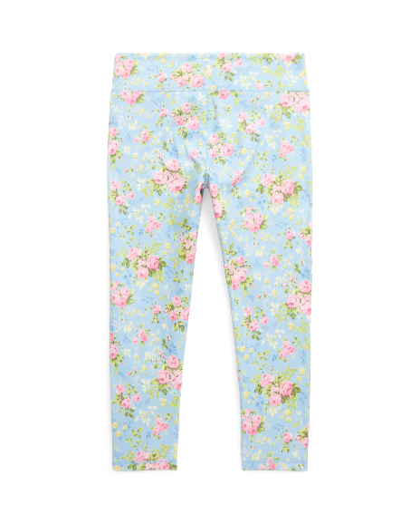 Ralph Lauren 花卉图案运动平纹针织裤