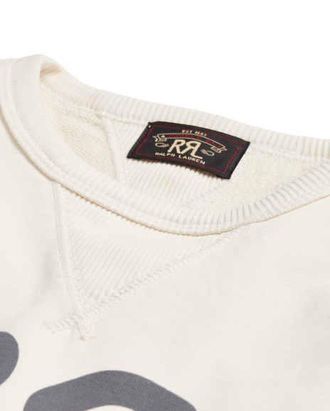 Ralph Lauren 徽标毛圈布圆领运动衫