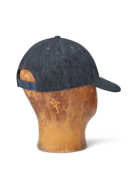 Ralph Lauren 有翼徽标牛仔布棒球帽