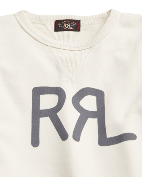 Ralph Lauren 徽标毛圈布圆领运动衫
