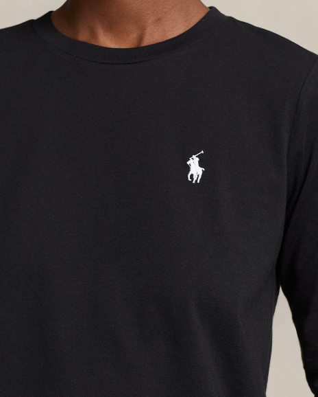Ralph Lauren 棉质圆领平纹针织T恤