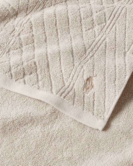 Ralph Lauren McKenna棉雅致格纹毛巾（34×34cm）