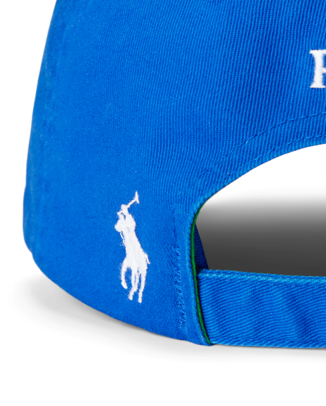 Ralph Lauren 温布尔登棉卡其布棒球帽