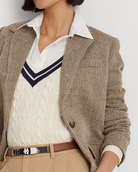 Ralph Lauren 人字斜纹西装外套