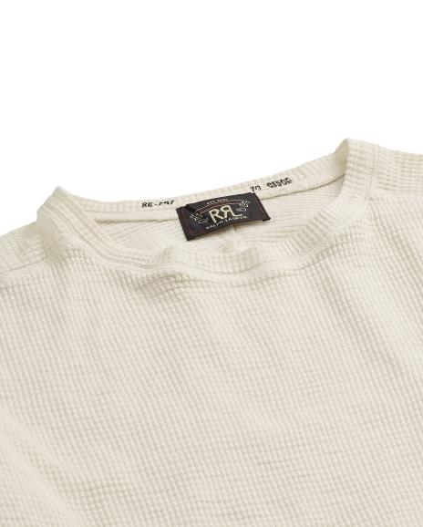 Ralph Lauren 纹理棉质圆领衫