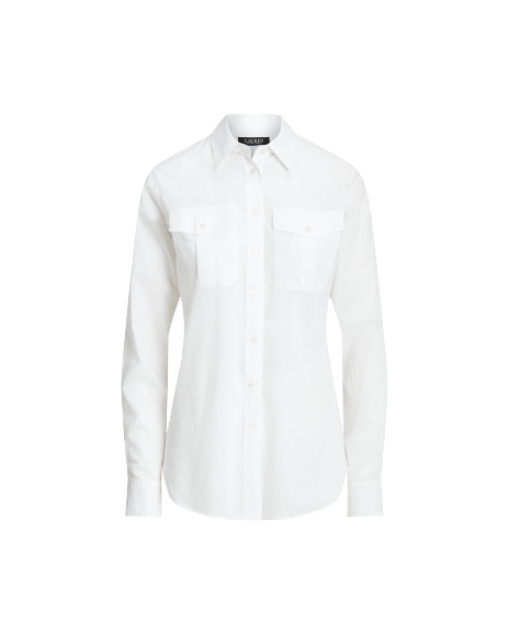 Ralph Lauren 棉质薄纱衬衫